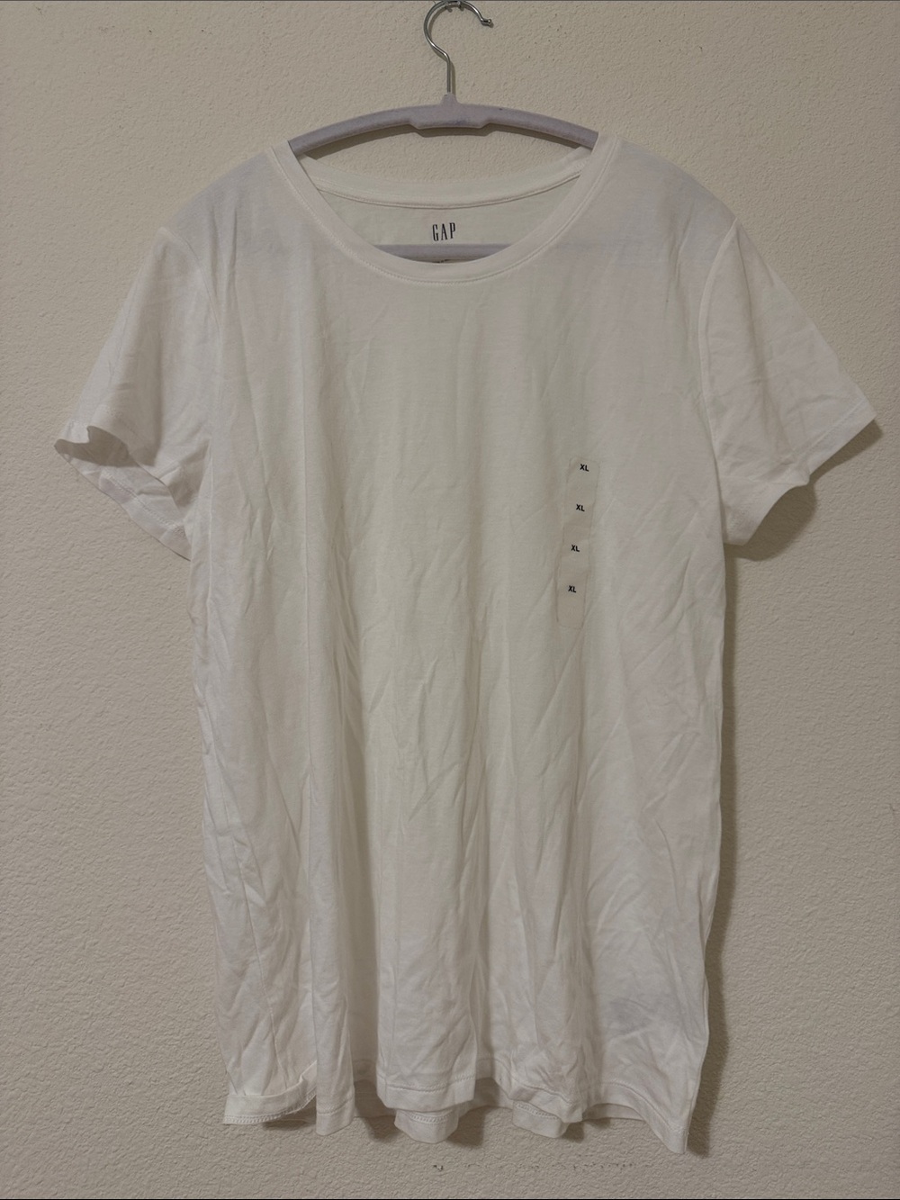 Gap xl favorite t white short sleeve crewneck t-shirt NWT